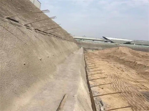 共青城河道边坡加固